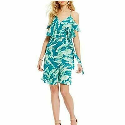 turquoise print dress