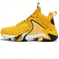 thumbnail image 2 of Men's Mesh Large-Size Basketball Shoes, Wear-Resistant Performance Sneakers, High-Top Battle Boots, 2 of 10