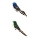 thumbnail image 1 of 2 piezas de plumas artificiales gorrión pájaro Clip spadger pájaro, 1 of 9