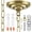 Copper, variant on 10FT Chandelier Chain with 5.2" Light Canopy Kit, Swag Light Kit