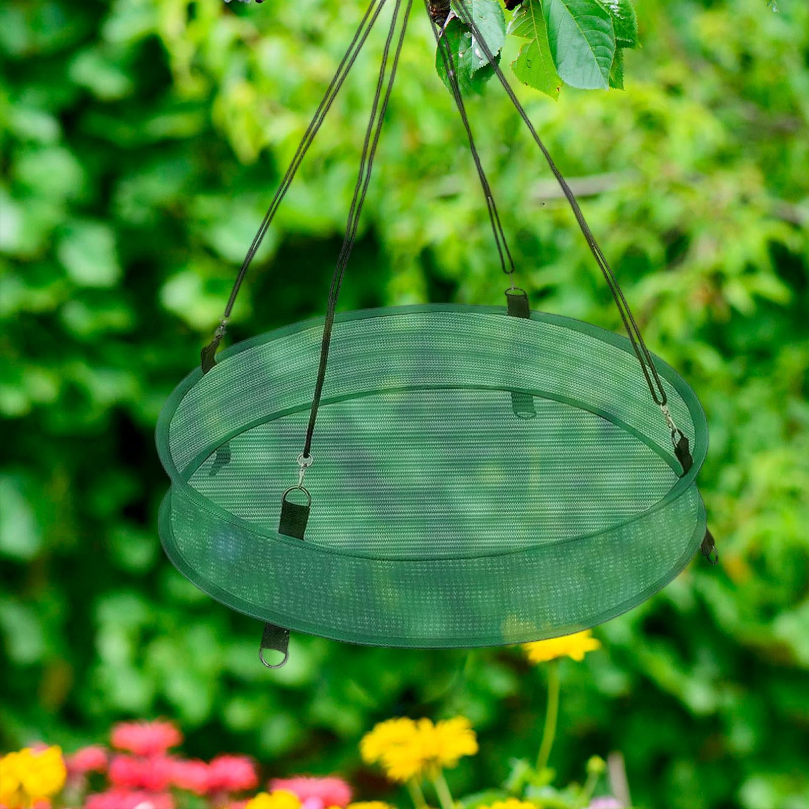 Bothyi Hanging Hoop Birdseed Hoop for Yard Pole Mounted Bird Feeder Garden
