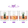 thumbnail image 2 of Happy St. Patrick’s Day Scottish Terrier with Green Hat Shamrocks Rainbow 11oz Whiskey Glass Mug Scottie Dog Lover Gifts Whiskey Cocktail Glasses Cup - 03007, 2 of 5