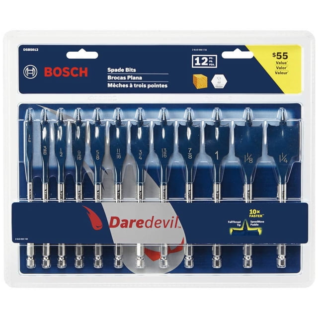 BOSCH DSB5012 Daredevil Juego de brocas de broca de 12 uds