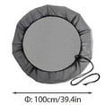 thumbnail image 1 of Filet de Seau de Pluie avec Cordon Couvercle de Seau de Pluie Protection Feuillage, 1 of 8
