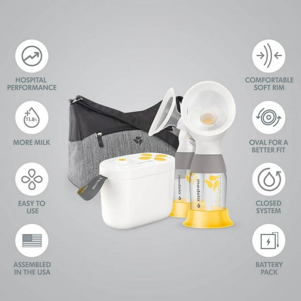 Medela Pump In Style maxFlow Double Electric Breastpump By Medela with  PersonalFit Flex Breast Shields