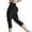 Black, variant on Ayfxijin Sweatpants Women Yoga Pants Solid Elastic High Waist Lifting Leggings Outdoor Fitness Running Pocket Pants