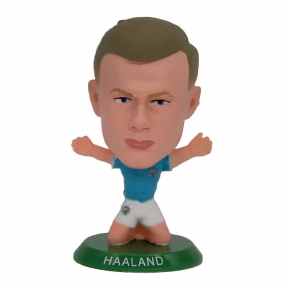 SoccerStarz - Man City Erling Haaland - Kit Maison (Kit Classique)