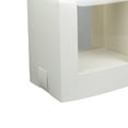 thumbnail image 6 of Esquirla 6x Cake Packaging Containers s Display to Assemble Bakery Wrapping Goodie Box for Halloween Kitchen Gadgets White, 6 of 7