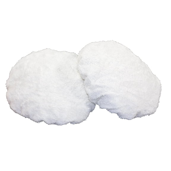 WEN 9"-10" Cotton Polishing Bonnets, 2-Pack