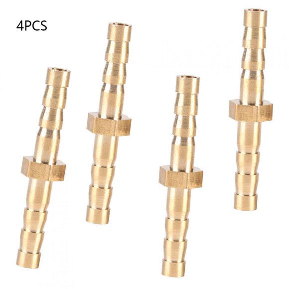 Conector De Enchufe Reductor De Lengüeta Para Manguera De Latón, 4-4mm, 4 Uds., Reductor De Lengüeta, Accesorios Para Manguera, Reductor De Cola
