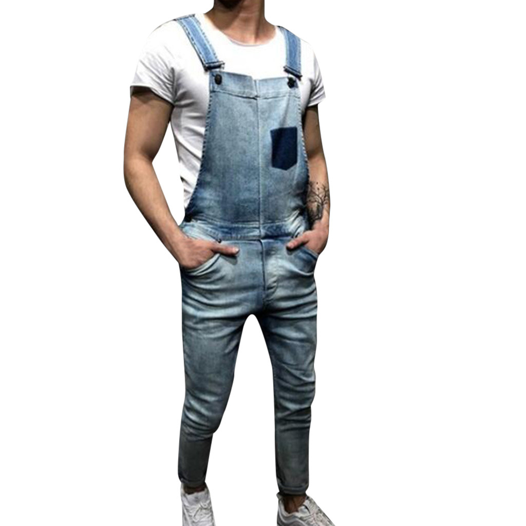 mens skinny overalls