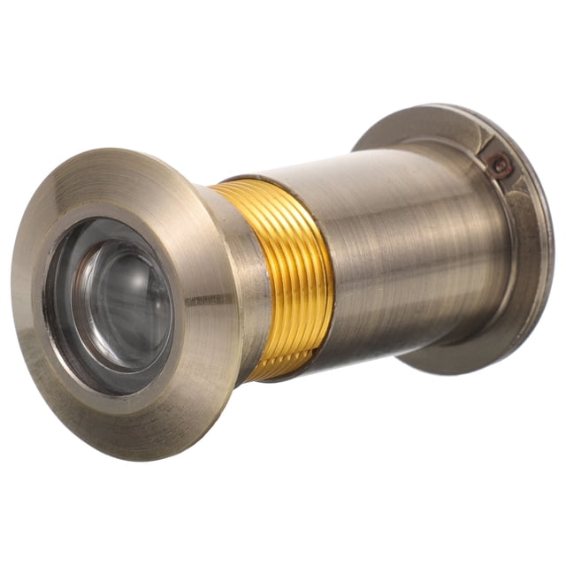 OULII door peephole large Peephole Viewer with Wide Angle View Copper 1Pcs