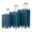 Blue, variant on DECMAY 3-Piece Luggage Set 20"/24"/28" - Dark Blue ABS Hard Shell Suitcase with TSA Lock, 360° Silent Spinner Wheels, Telescopic Handle for Family Travel