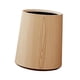 thumbnail image 4 of Papelera doméstica de imitación de vetas de madera, reutilizable, moderna y resistente. Madera S, 4 of 9