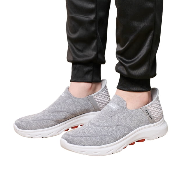 Zapatos Casuales Flash para Parejas para Hombres Y Mujeres Zapatos Deportivos Transpirables para Zapatos Punto Con Suela Suave (modelo Tejido Con Mosca Oscuro para Mujeres Y Hombres 40)