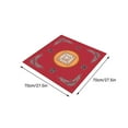 thumbnail image 1 of Mahjong Mat Reduction Mahjongg Table Mat Mahjong Accessories Tablecloth Game Poker Domino Game Game Mat For Card Board And Tile Games 70x70cm, 1 of 5