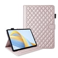 thumbnail image 3 of for Honor Pad X9 Pro 2025/Honor Pad X9A 11.5 inch Case, Rhombus Pattern Multiple Viewing Angles Stand Slim Folio Cover (Rose Gold), 3 of 6