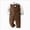 A141-Brown, variant on baby-boys Shirt and Pant Set, Long Sleeve Top & Bottom Outfit Bundle, Organic Cotton(Blue,80)