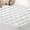 White, variant on EMONIA Mattress Pad Queen Size Pillow Top Mattress Cover,Washable Mattress Topper,Breathable Soft Viscose Made from Bamboo,Mattress Protector Deep Pocket Fits 8-21 inches,White