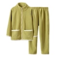 thumbnail image 2 of Girls 2 Piece Outfits Girls Set Girls Pajama Set Winter Warm Kids Two Sleepwear Outfit Cozy Loungewear For Toddler And Children, 2 of 3