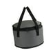 thumbnail image 4 of Bolsa térmica para alimentos, reutilizable, plegable, para barbacoa, compras y senderismo. gris, 4 of 8