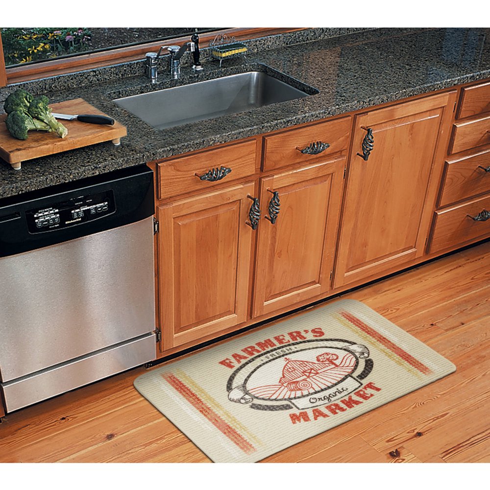 Mainstays Farm Fresh Kitchen Mat, 18" x 30"