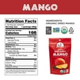 thumbnail image 4 of Mavuno Harvest Dried Organic Mango Snacks, 2 Ooz. (Pack of 3), 4 of 7