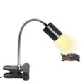 thumbnail image 1 of Reptile Lamp Fixture Holder Clamp - Flexible Clamp Lamp Fixture For Reptiles, Adjustable Turtle Light Holder Ceramic Heat Lamp Stand With Clip, 1 of 5