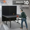 thumbnail image 2 of Double Fish Folding Table Tennis Table 108x60x30 Inches, 2 of 8