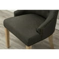 thumbnail image 3 of Roundhill Furniture Dining Chair, Set of 2, Charcoal, 3 of 11