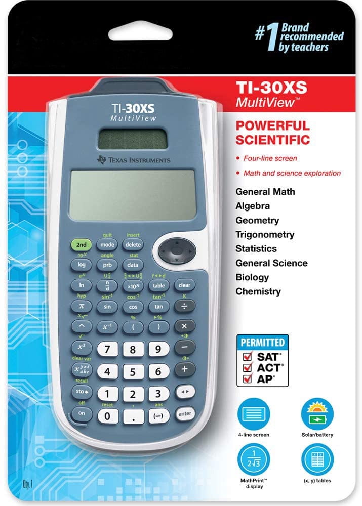 TI30XS MultiView Scientific Calculator