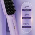 thumbnail image 4 of Portable Hair Straightener Brush Cordless Hair Straightener Brush Rechargeable Hair Straightening Brush, 4 of 4