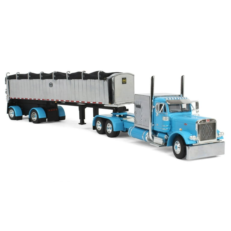 First Gear DCP 1/64 Cyan Peterbilt 379 60