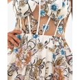 thumbnail image 4 of B. Darlin Womens Juniors Embroidered Mini Fit & Flare Dress, 4 of 5