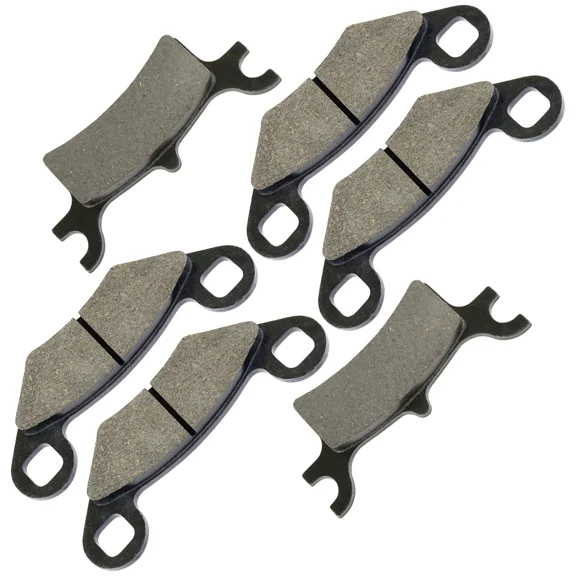 Complete Brake Pad Set - Front & Rear, Compatible with Polaris Sportsman 500 HO 4x4 ATV (2003-2010 Models)