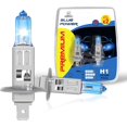 thumbnail image 1 of ENERGETIC H1 Halogen Car Headlight Bulb, 5000K Super White Light, P14.5S 12V/55W 2000 Lumens 1200 Hours, IP67, 2 Pack, 2Yr Warranty, 1 of 5