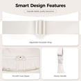 thumbnail image 2 of Bandolera VONAL de nylon Crescent Medium para mujer, color beige, 2 of 6