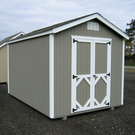 Little Cottage Classic Wood Gable Panelized Storage Shed with Optional Floor
