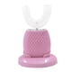 thumbnail image 1 of Cepillo de dientes eléctrico en forma de U para adultos Cepillo de dientes automático recargable ina Abanopi Rosa, 1 of 7