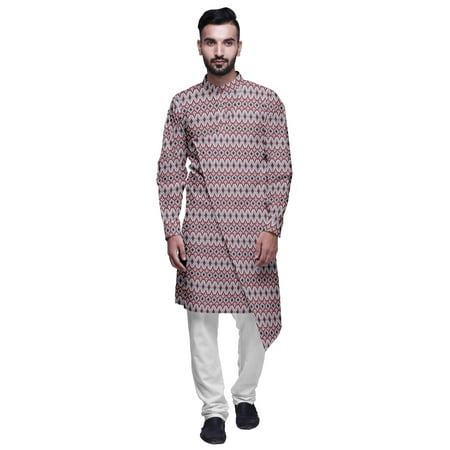 

Atasi Designer Printed Kurta For Boys Casual Kurta Pajama Set Summer Clothing