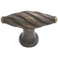 thumbnail image 2 of Emtek 86098FB Tuscany Twist 3-Inch Cab Knob, 2 of 2