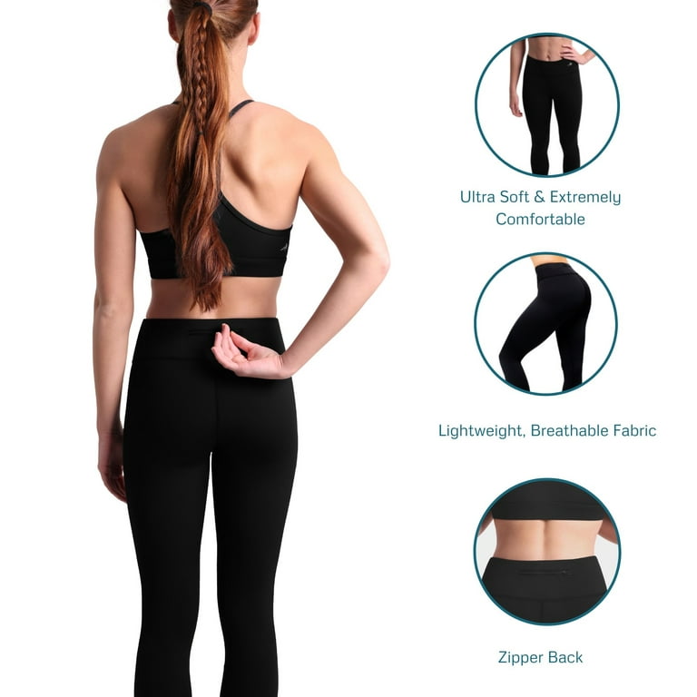 CompressionZ High Waisted Women's Yoga Leggings Running Gym Fitness Workout  Pants Plus Size Compression (Black, 2XL) : : Clothing, Shoes &  Accessories