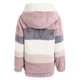 thumbnail image 5 of Gibobby Chamarra de Invierno, Chaqueta Sherpa de manga larga con cuello alto alto y cremallera completa para mujer con ribete tejido(Rosa,XG), 5 of 5