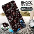 thumbnail image 3 of MGAH Étui Galaxy A70 avec Design Floral, Étui de Téléphone Samsung A70, Robuste (PC + TPU) Double Couche Robuste Protectrice, 3 of 5