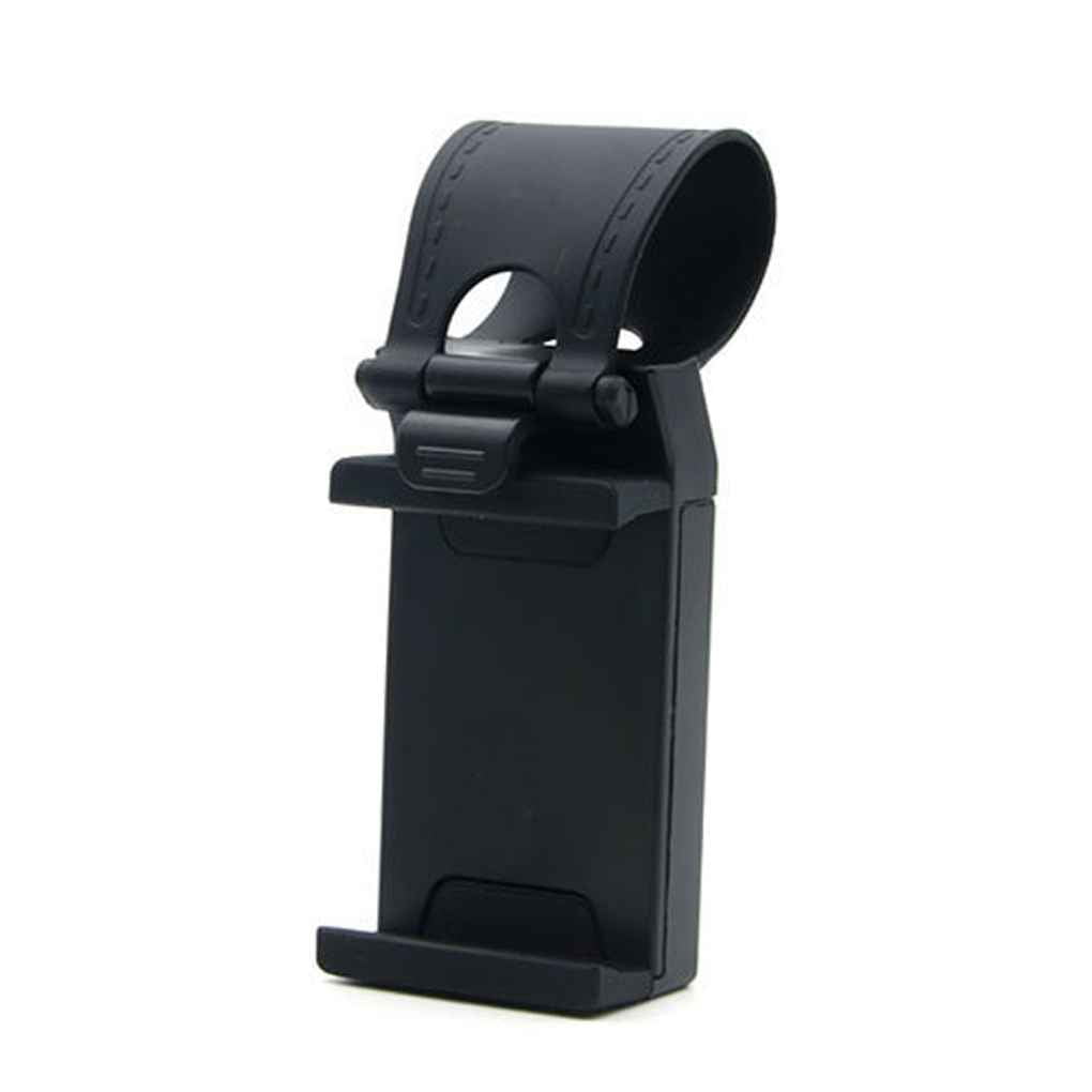 Car Steering Wheel Phone Clip Mount Holder Universal Bike Auto Camera GPS Stand Bracket for iPhone Samsung