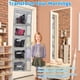 thumbnail image 3 of Organizador Semanal de Ropa para Niños, Ropa Escolar para Cada Día de la Semana, de Lunes A Viernes, Armario Colgante de 5 Estantes., 3 of 7