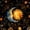 Sun Moon 11, variant on Homewish Death Skull Twin Duvet Cover, Hippie Mushroom Flower Twin Bedding, Black Reversible 2pcs, 1 Duvet Cover and 1 Pillowcase