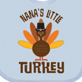 thumbnail image 4 of Inktastic Thanksgiving Nana Little Turkey Boys or Girls Baby Bib, 4 of 4