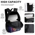 thumbnail image 3 of Game of Thrones Backpacks 3 Piece Set Bookbag with Lunch Bag And Pencil Case, 3 of 6