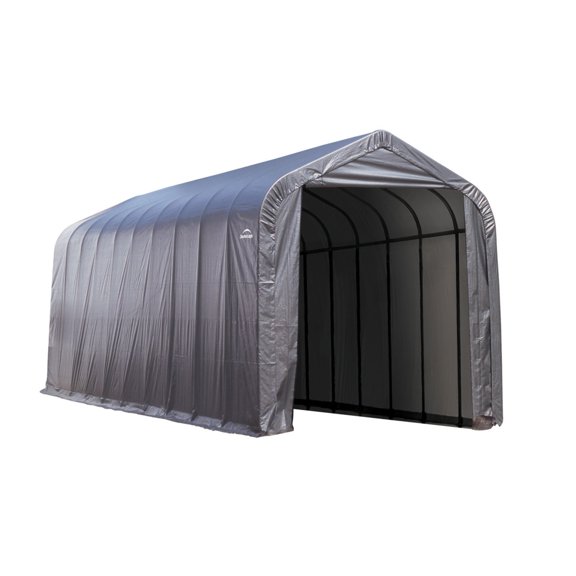 ShelterLogic Sheltercoat 15' x 24' x 12' Green Carport